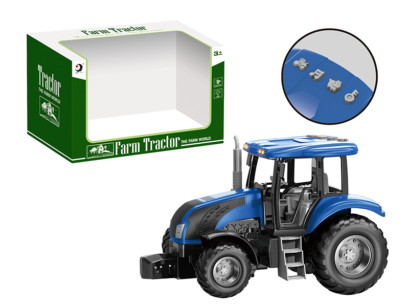Friction Farm Tractor With Lights And Music