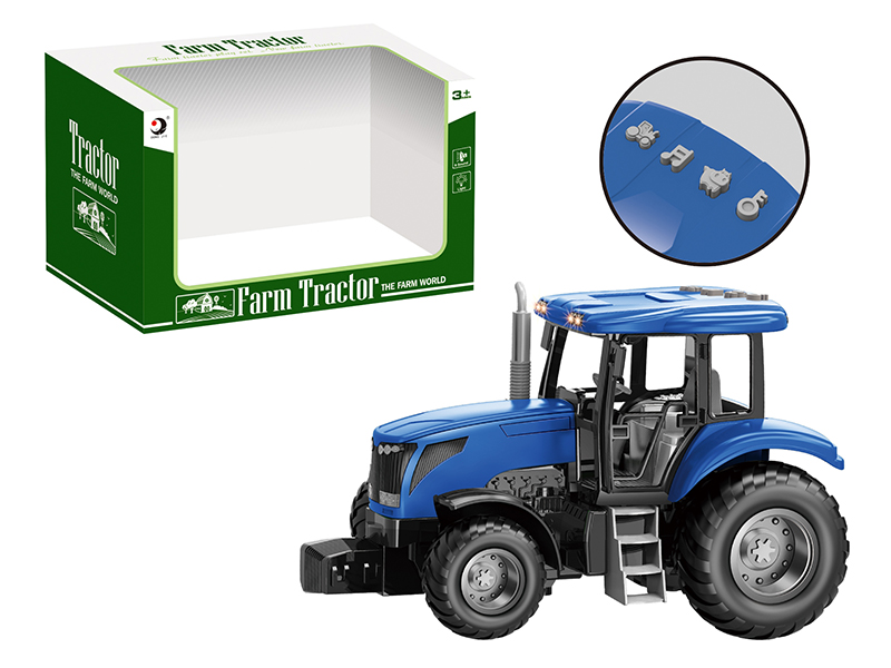 Friction Farm Tractor With Lights And Music