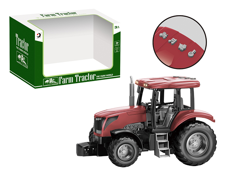 Friction Farm Tractor With Lights And Music