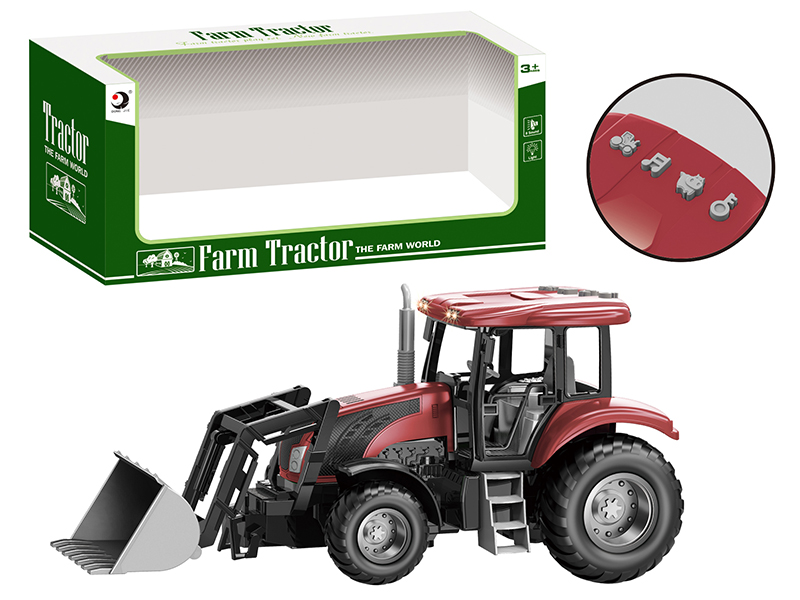 Friction Farm Tractor With Lights And Music