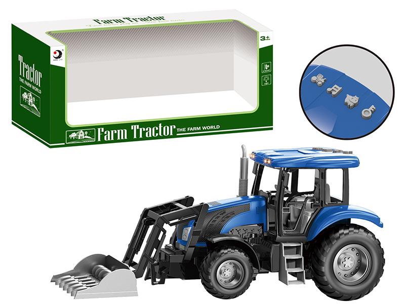 Friction Farm Tractor With Lights And Music
