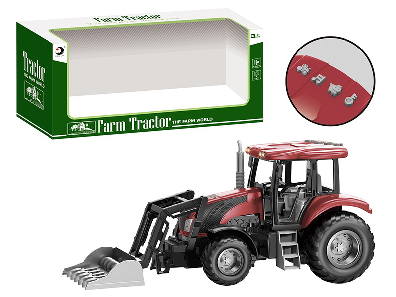 Friction Farm Tractor With Lights And Music