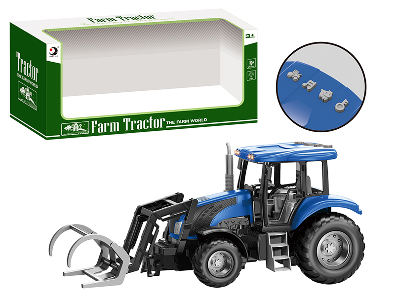 Friction Farm Tractor With Lights And Music