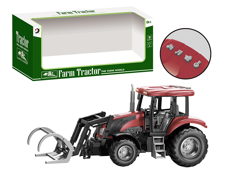 Friction Farm Tractor With Lights And Music
