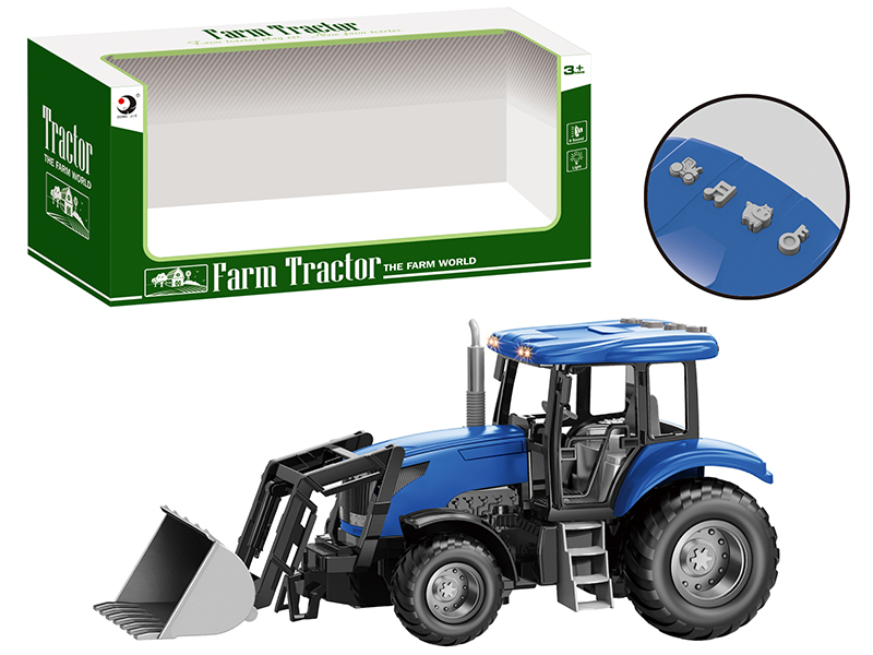 Friction Farm Tractor With Lights And Music