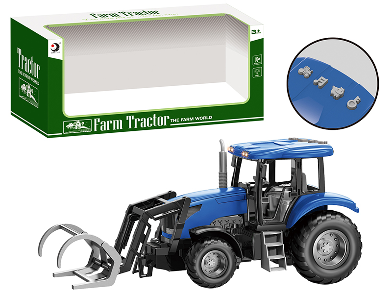 Friction Farm Tractor With Lights And Music