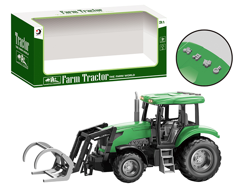 Friction Farm Tractor With Lights And Music