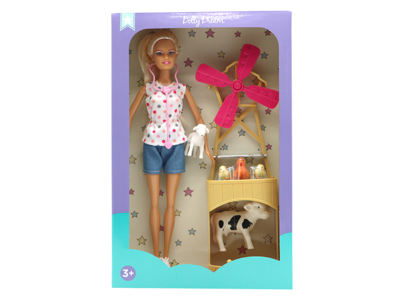 11.5-Inch Female Doll Farm Series