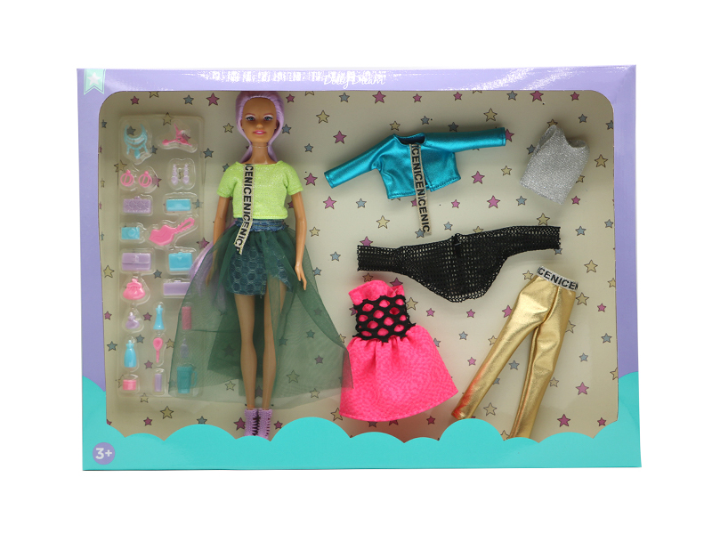 11.5-Inch Female Doll Dress Up Series