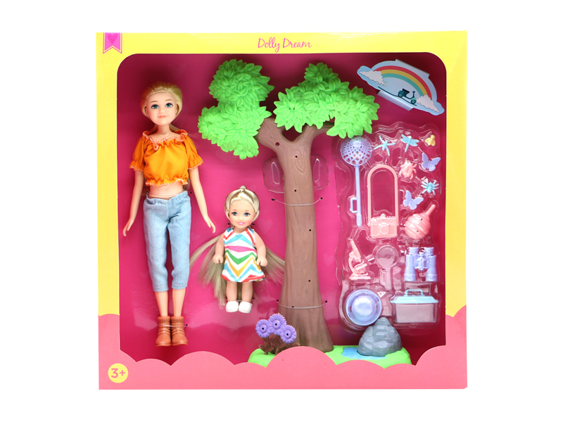 11.5-Inch  4-Inch Doll Outdoor Series