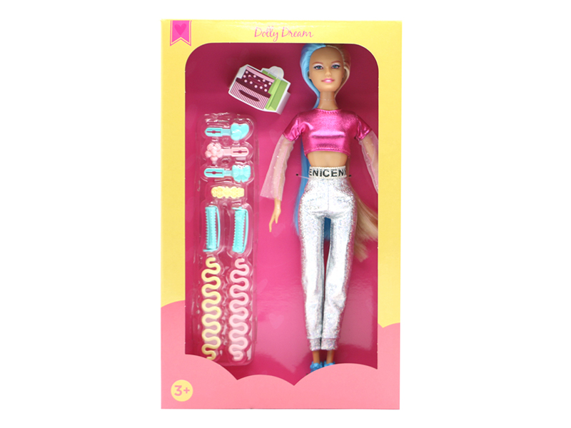 11.5-Inch Female Doll Hairdressing Series
