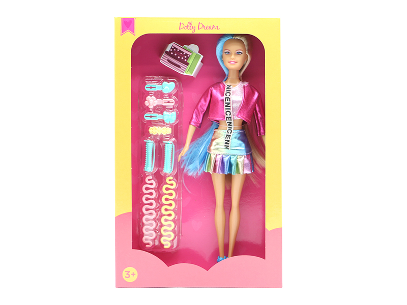 11.5-Inch Female Doll Hairdressing Series