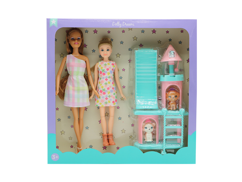 11.5-Inch 10-Inch Doll Pet Park Series