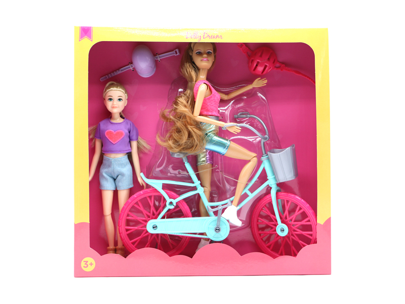 11.5-Inch 10-Inch Doll Bicycle Series