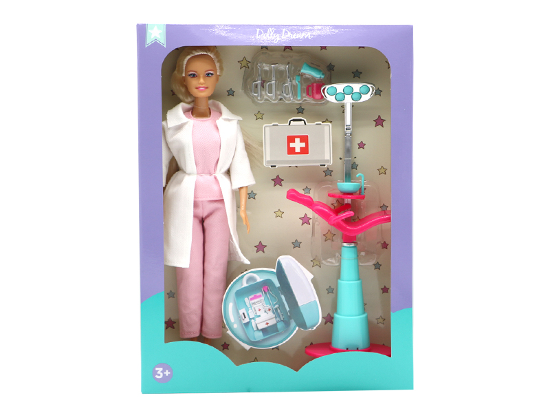 11.5-Inch Female Doll Dentist Series