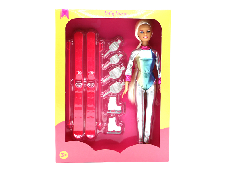 11.5-Inch Female Doll Ski Series