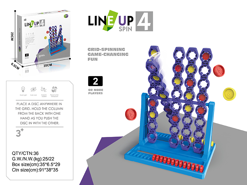 Spin Connect Four Game