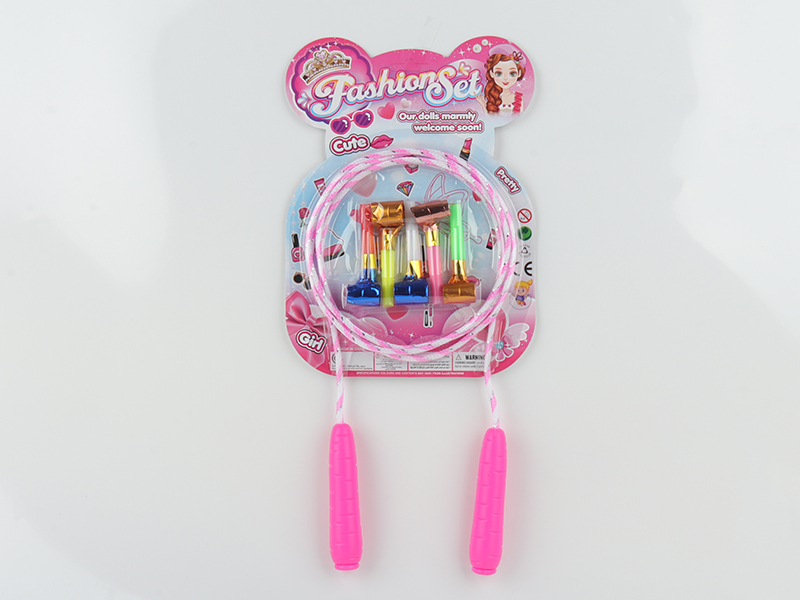 Radish Head Skipping Rope+Blowing Dragon Whistle