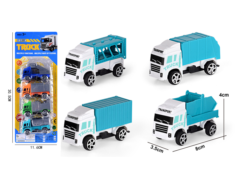 Slide Airport Transport Vehicle 4PCS