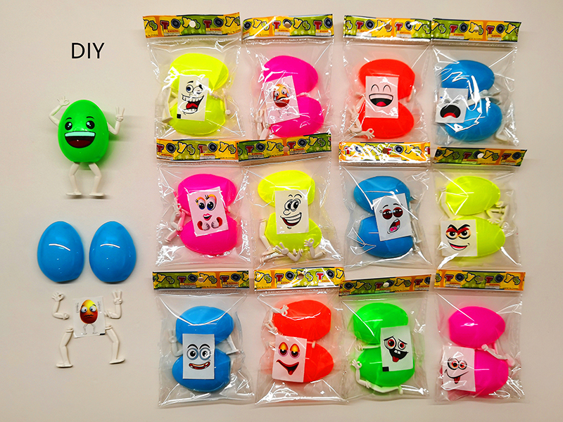 DIY Assembly Toy Expression Egg(7PCS)