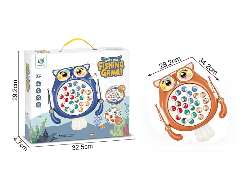 Electric Owl Rotating Fishing Disc