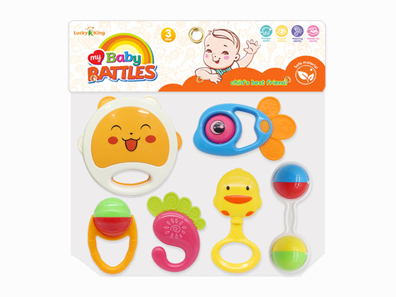 Baby Rattles Timbrel Set(6PCS)