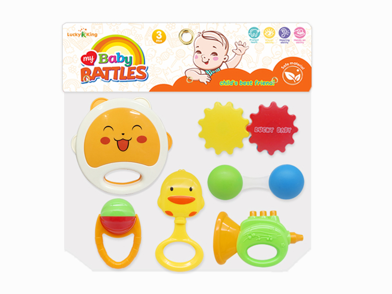 Baby Rattles Timbrel Set(6PCS)
