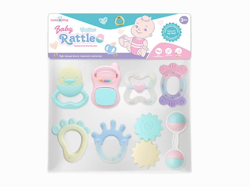 Baby Rattles(8PCS)(Can Be Boiled At High Temperature)