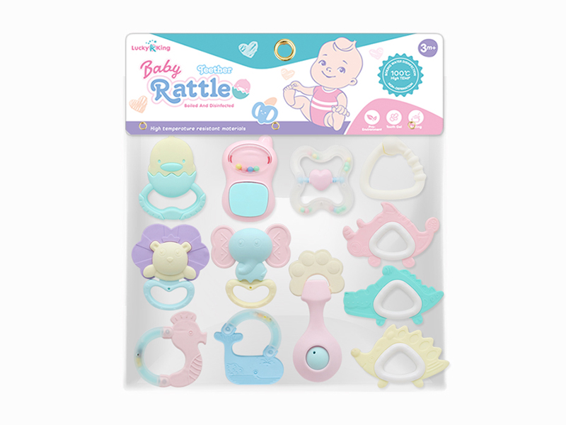 Baby Rattles(12PCS)(Can Be Boiled At High Temperature)