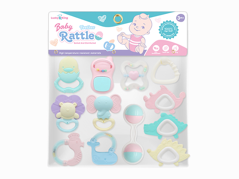 Baby Rattles(12PCS)(Can Be Boiled At High Temperature)