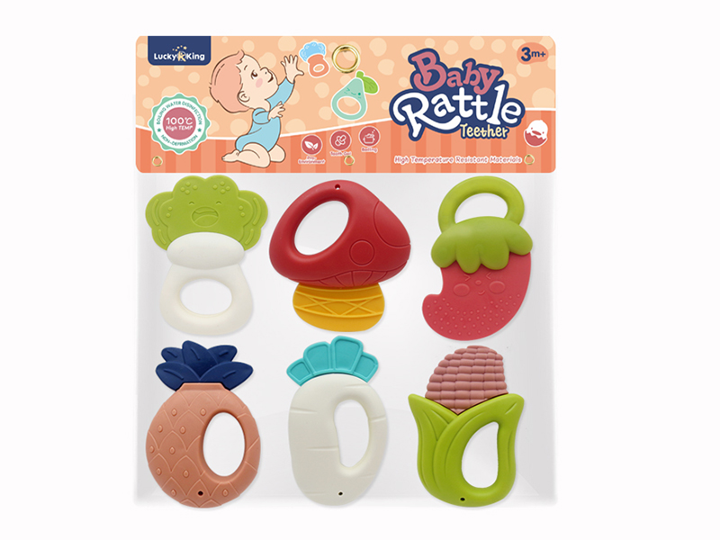Baby Rattles(6PCS)(Can Be Boiled At High Temperature)