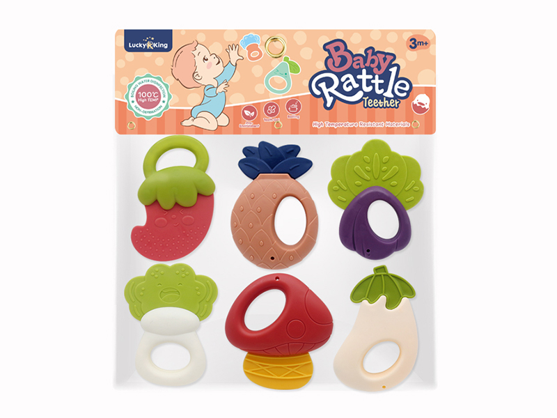 Baby Rattles(6PCS)(Can Be Boiled At High Temperature)