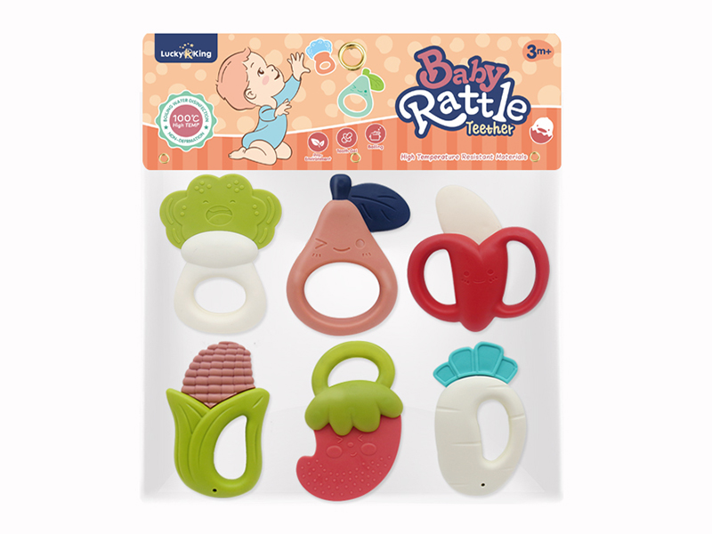 Baby Rattles(6PCS)(Can Be Boiled At High Temperature)