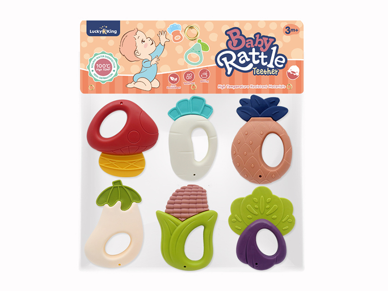 Baby Rattles(6PCS)(Can Be Boiled At High Temperature)