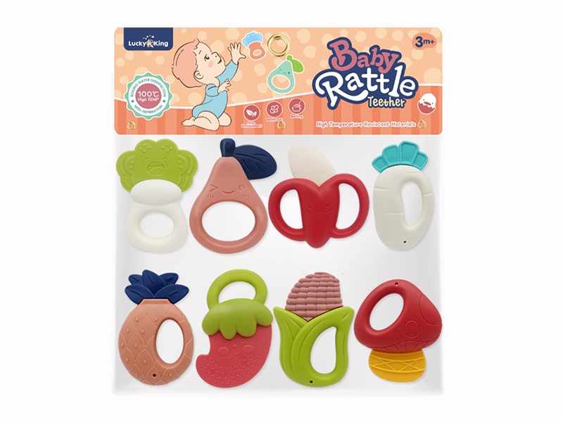 Baby Rattles(8PCS)(Can Be Boiled At High Temperature)