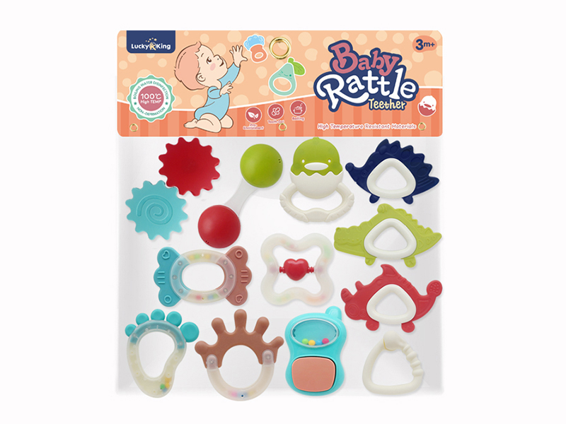 Baby Rattles(12PCS)(Can Be Boiled At High Temperature)