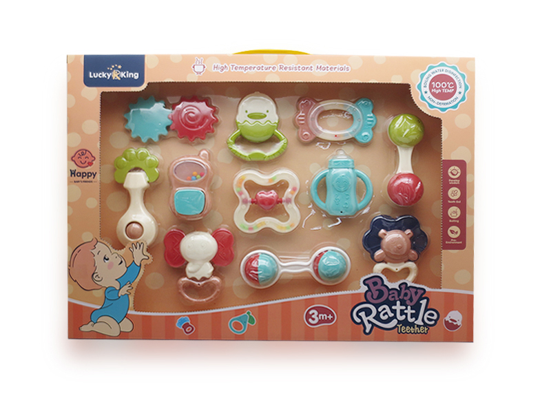 Baby Rattles(11PCS)(Can Be Boiled At High Temperature)