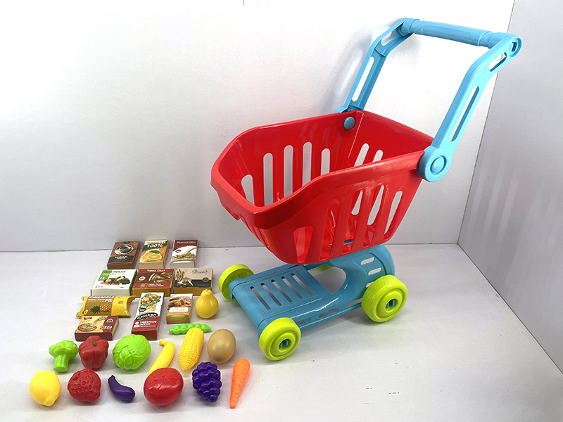 Shopping Cart With 24 Accessories