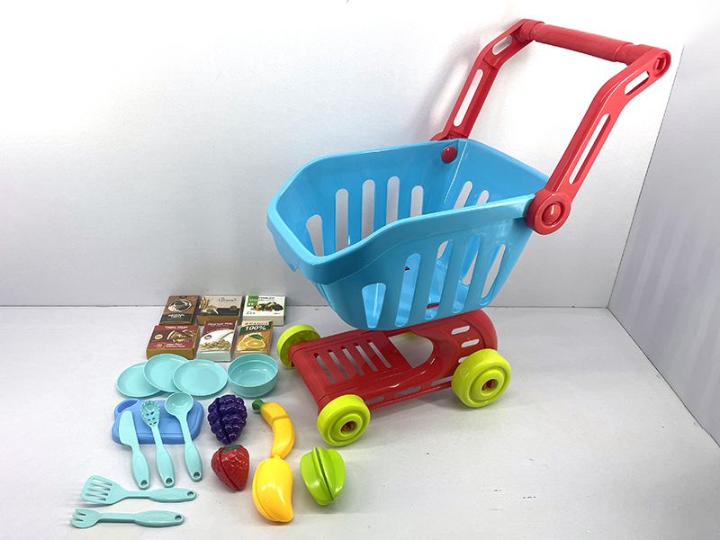 Shopping Cart With 21 Accessories
