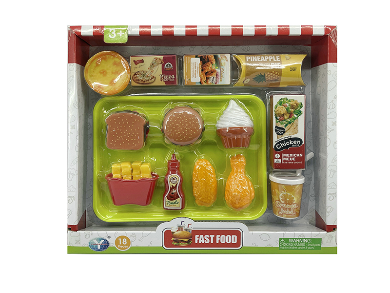 Fast Food Set 18pcs