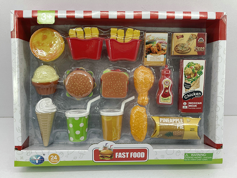 Fast Food Set 24pcs