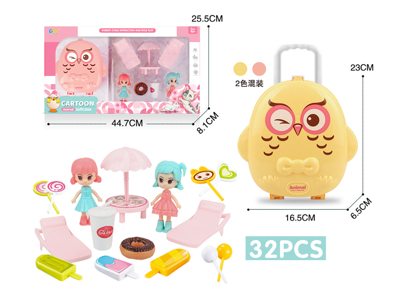 Candy Beach Doll Owl Box