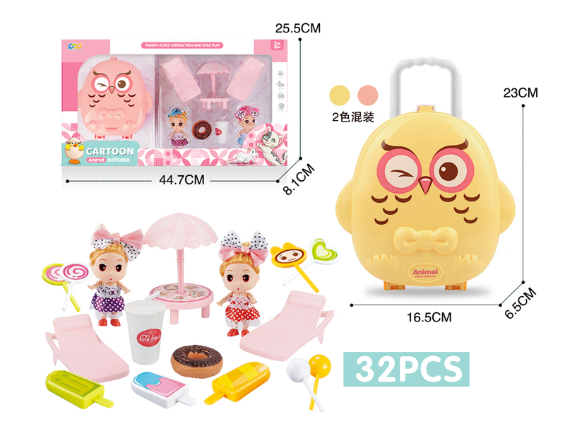 Candy Beach Doll Owl Box