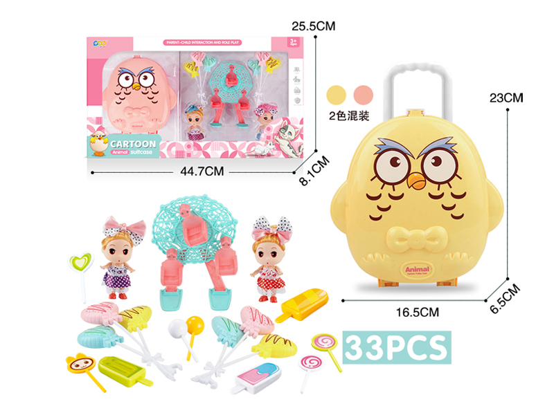 Candy Ferris Wheel Doll Blue Eagle Box