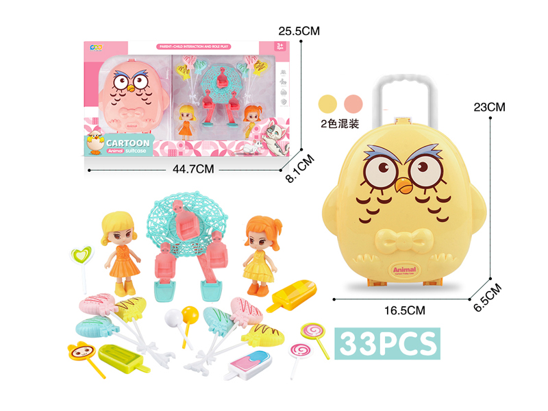 Candy Ferris Wheel Doll Blue Eagle Box