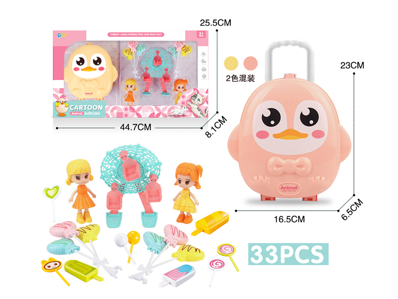 Candy Ferris Wheel Doll Penguin Box