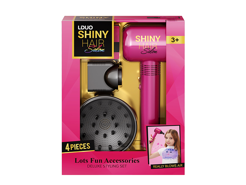 Hair Dryer Hair Salon Set(With Sound)4PCS