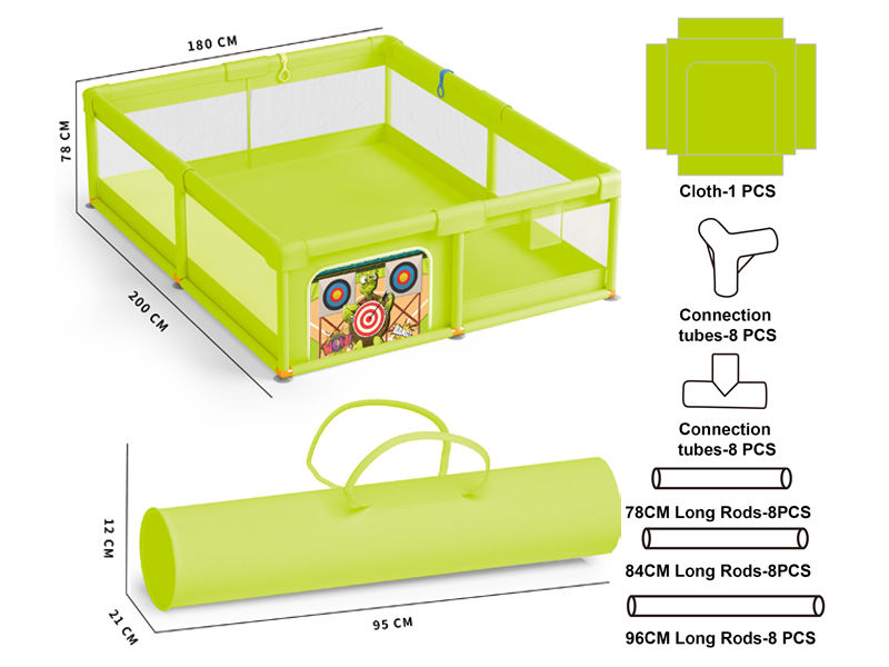 Cartoon Turtle Square Fence Toy