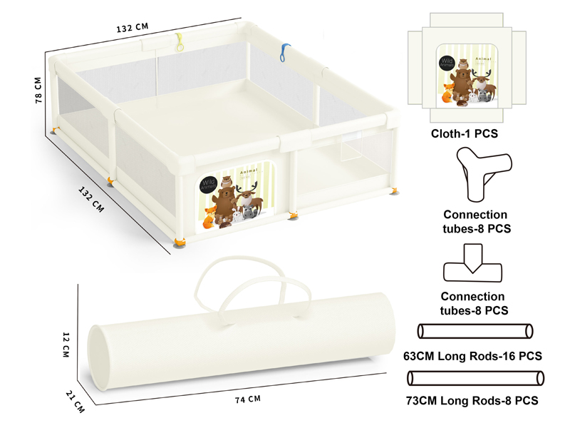 Bear Square Fence Toy