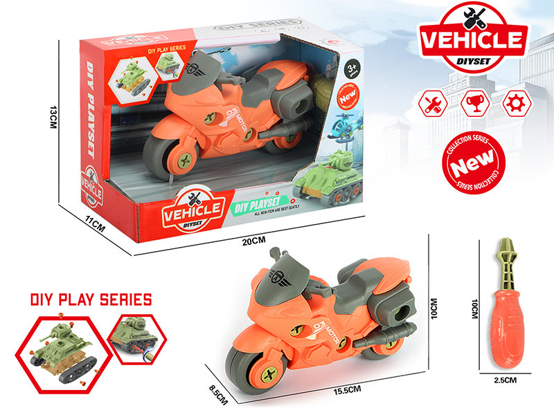 DIY Disassembly And Assembly Motorcycle